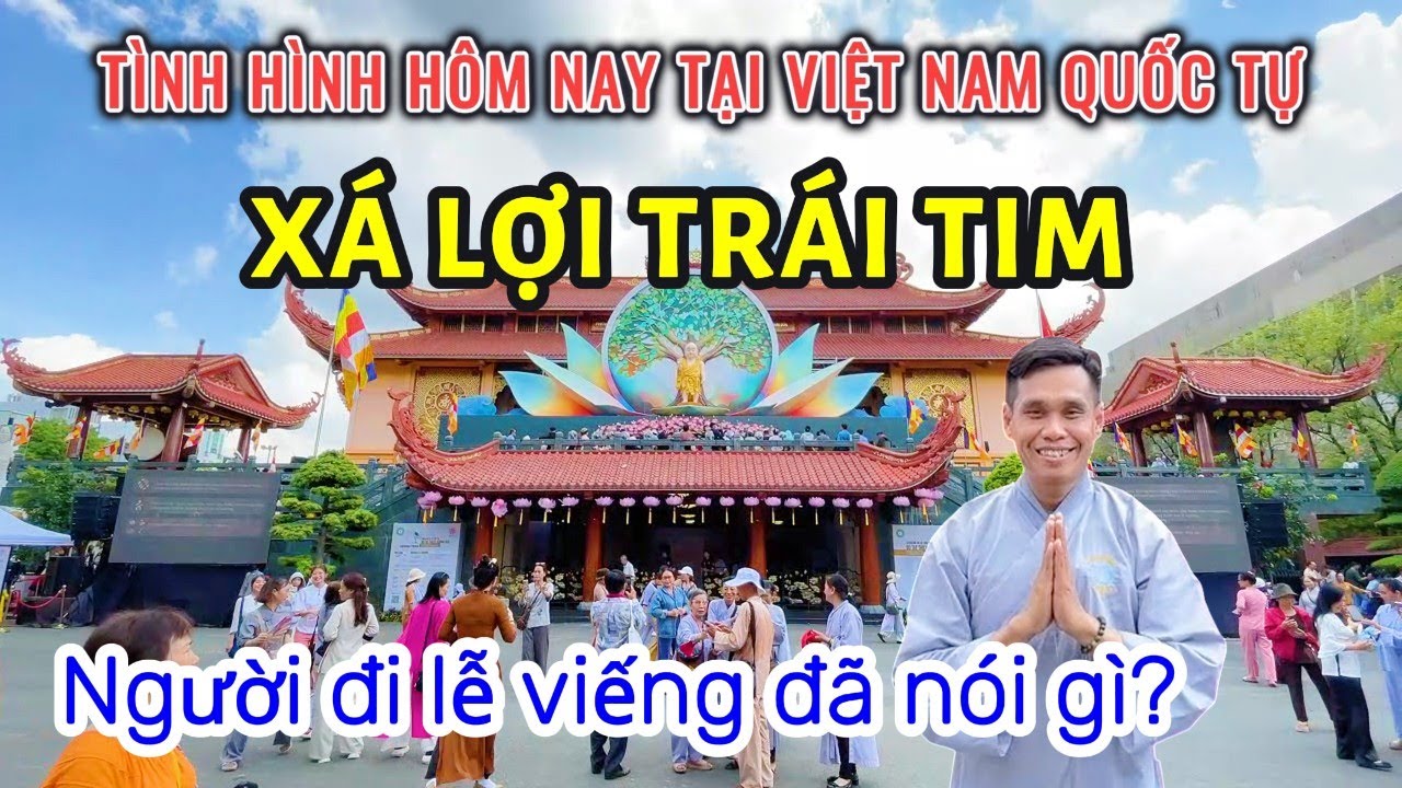 Tình Hình Chiêm Bái Xá Lợi Trái Tim Bồ Tát Thích Quảng Đức hiện nay tại Việt Nam Quốc Tự | SaLa TV