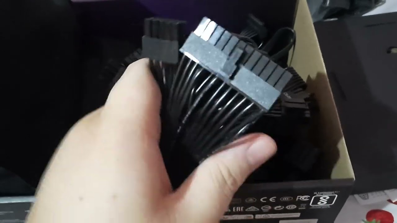 Unboxing Melhor Fonte do mundo 1600w Cooler Master Platinum V2 - Atx 3.1 Pci 5.1 Series Rtx 50
