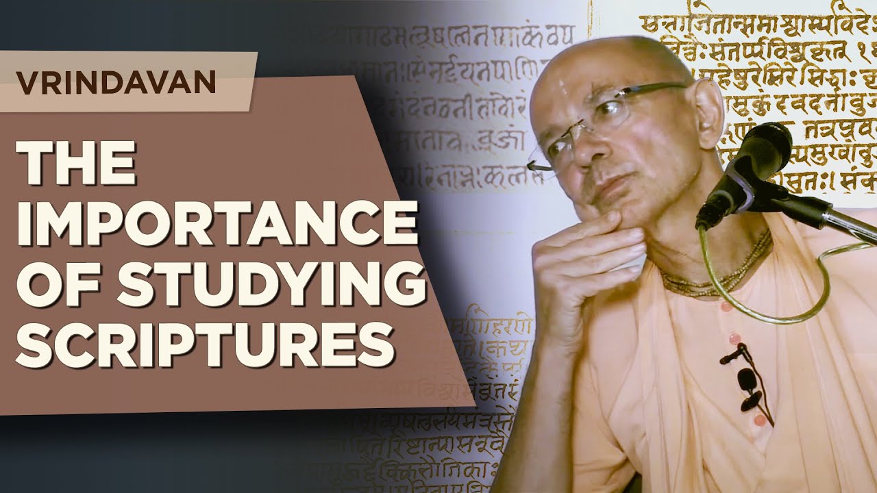 2020.03.05 - The importance of studying scriptures (Vrindavan) - Bhakti Vijnana Goswami