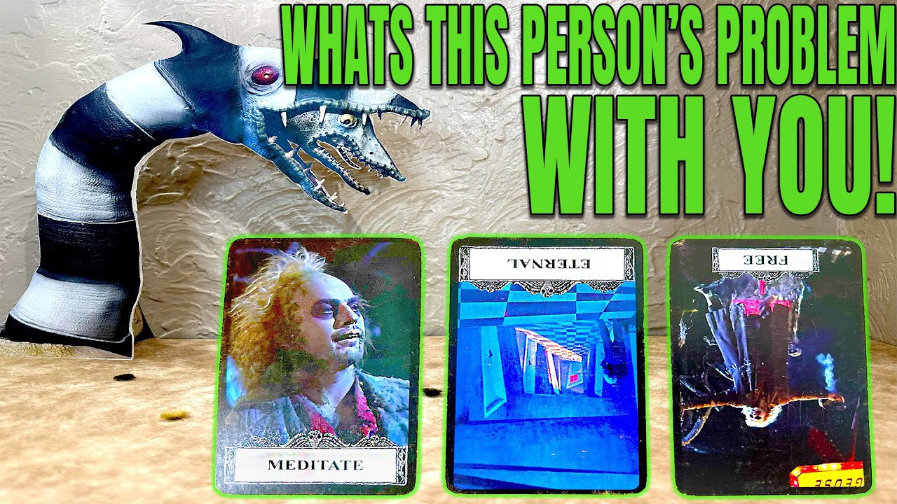 PICK A CARD : WHATS THIS PERSON'S PROBLEM WITH YOU!