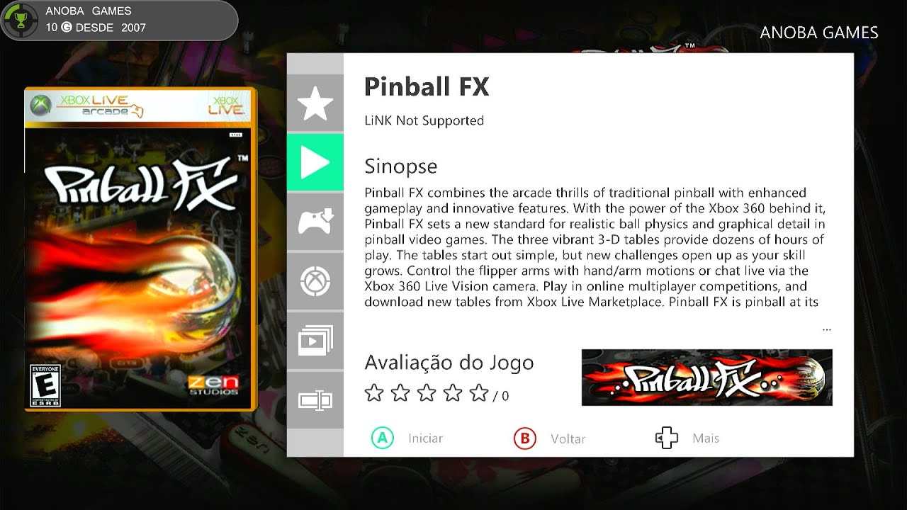 Pinball FX (Xbox 360)