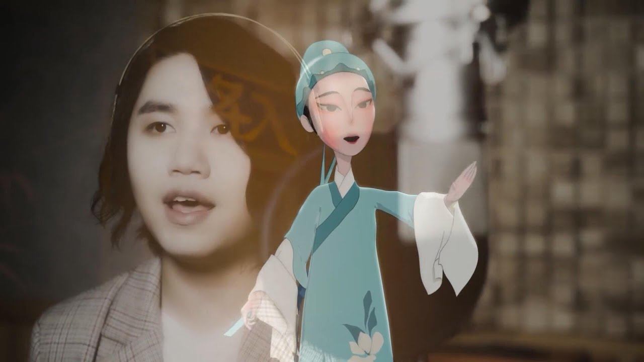 【排骨教主】越女长歌 ---- 联动歌曲《伶人叹》绝美戏腔