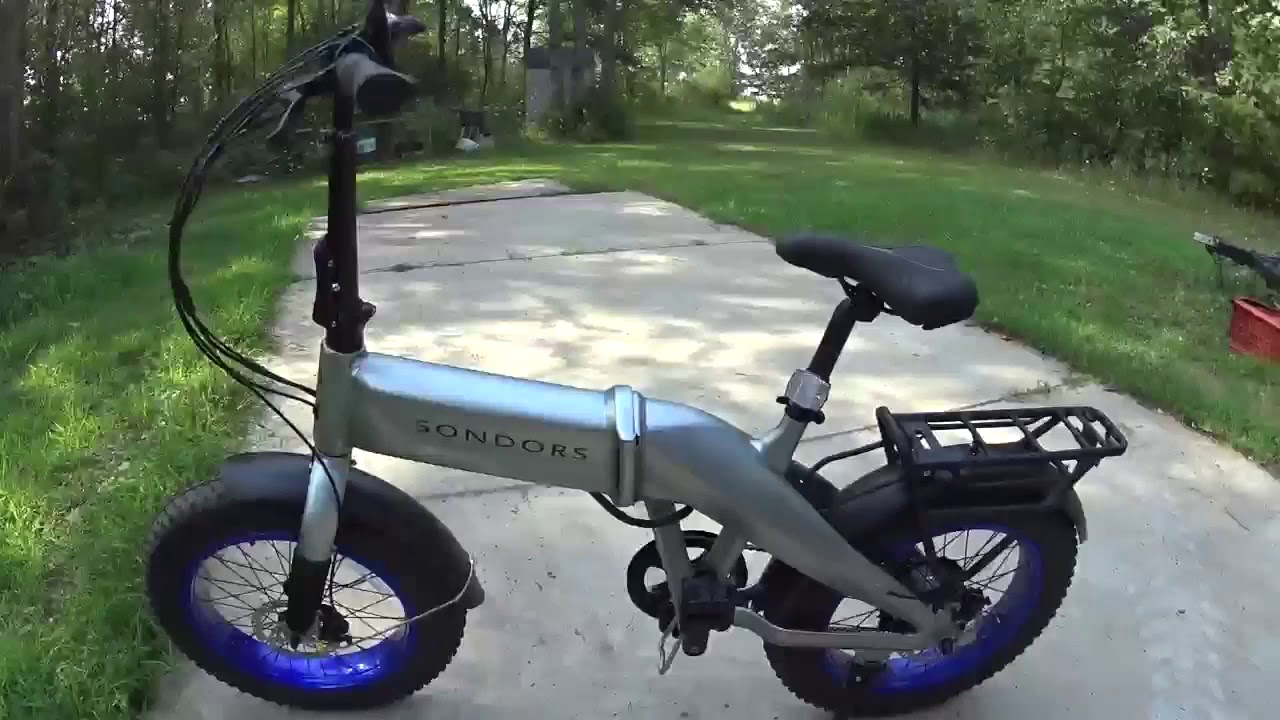 SONDERS 2019 Fold-X ebike with fenders and rack -   installation and review