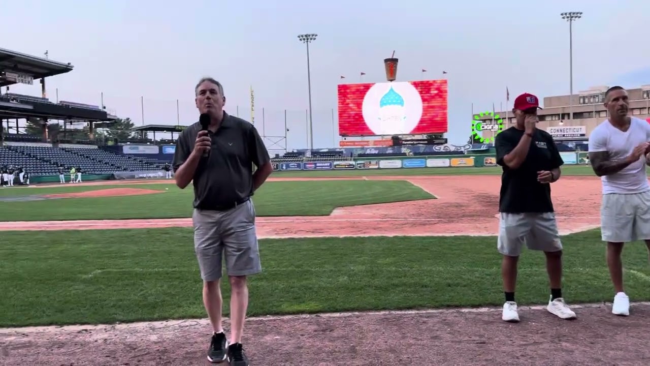 Greater Hartford Twilight Baseball League Hall of Fame Class of 2024 at Dunkin' Park