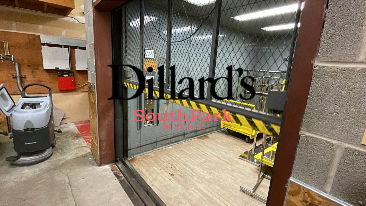 (Almost Busted) MEI Hydraulic Freight Elevator | Dillard’s | SouthPark Mall | Strongsville, OH