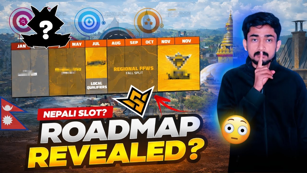 😱 NEPAL in FREE FIRE ESPORTS ROADMAP 2026?!
