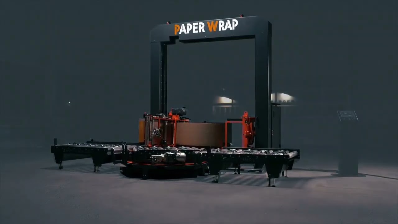 PaperWrap 引領棧板包裝進入無塑膠的新時代