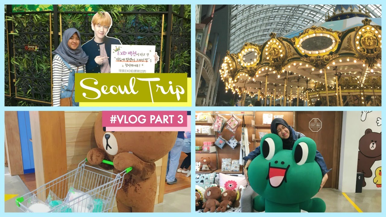 SEOUL #VLOG PT.3 - Ngerusuh di Lotte Mart || DHANANDREA