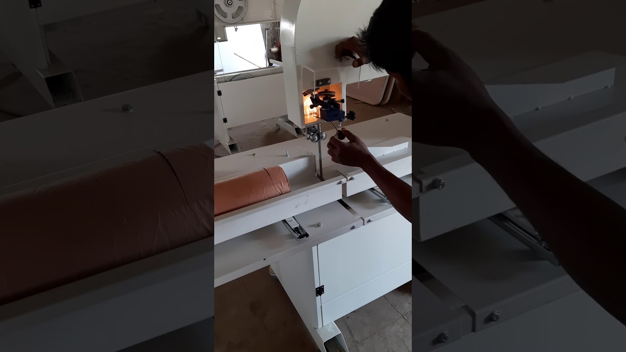 Cotton roll Cutting Machine #fishermachines