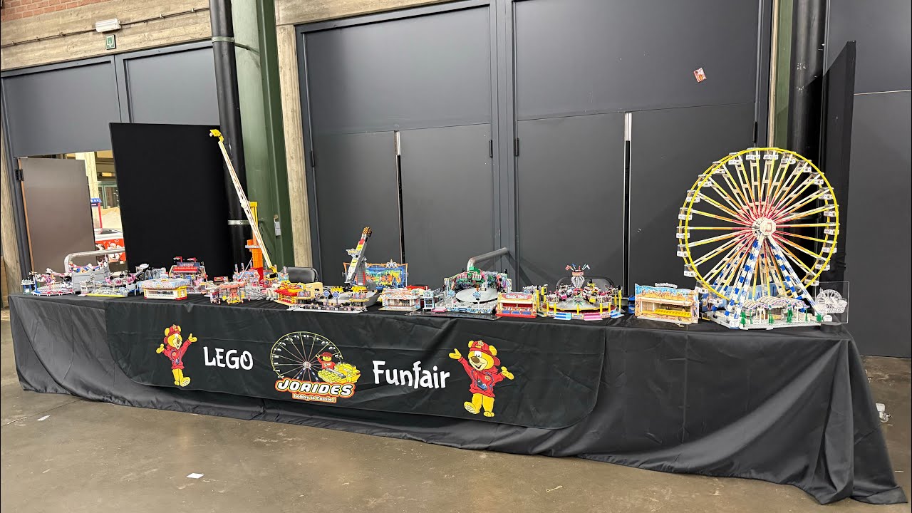 JORIDES STAND -Euromodelbouwshow Genk 2025! #legokermis #legokirmes #lego #jorides 