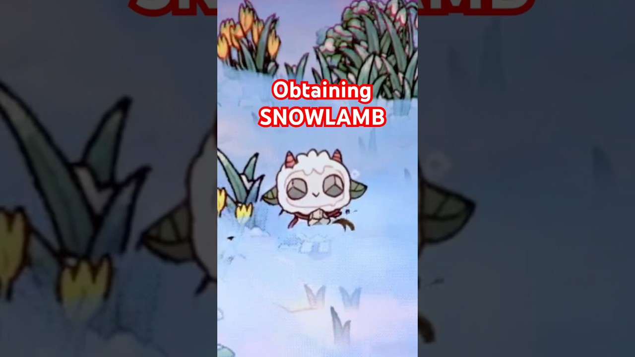 Gaining Woolhaven’s cutest follower SNOWLAMB! #gamingtips #gamingshorts #pcgaming