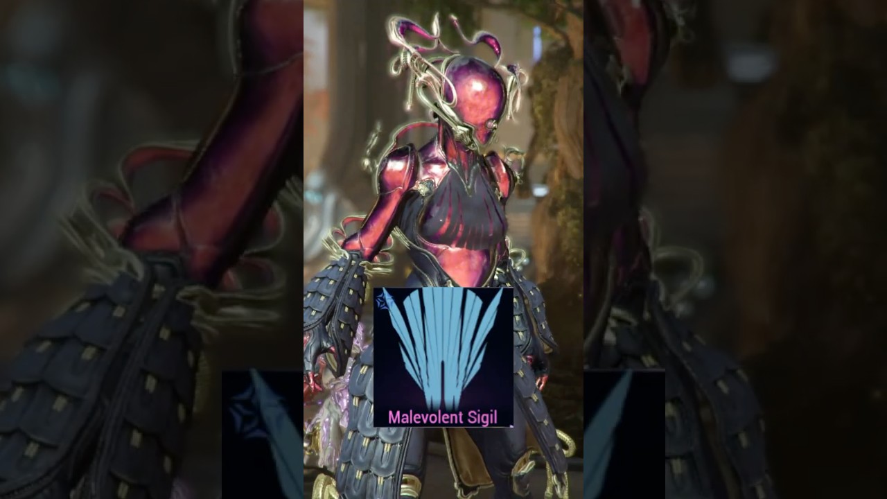 SIGILS ARE MORE IMPORTANT THAN YOU THINK! #fashionframe #warframe #tennocreate #characterdesign #fyp