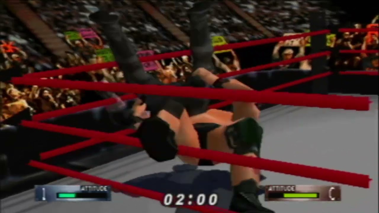 WWF Wrestlemania 2000 - N64 Gameplay - Steve Austin vs Undertaker