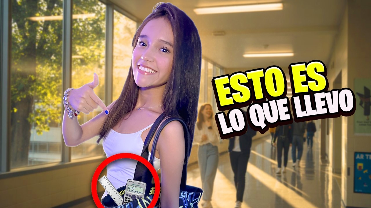 QUÉ HAY EN MI MOCHILA PARA LA PREPA 