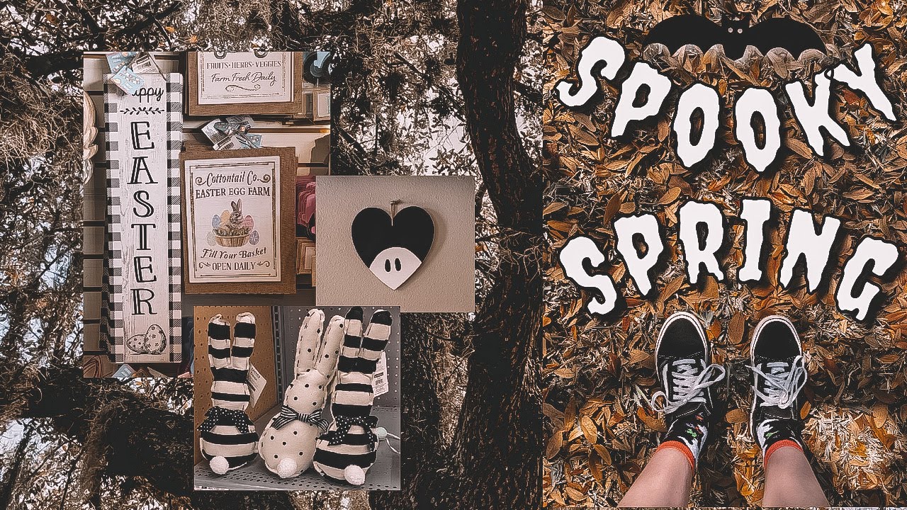Shopping For Spooky Spring Decor + 4 Easy DIYs 🔮 witchy, gothic, dark decor