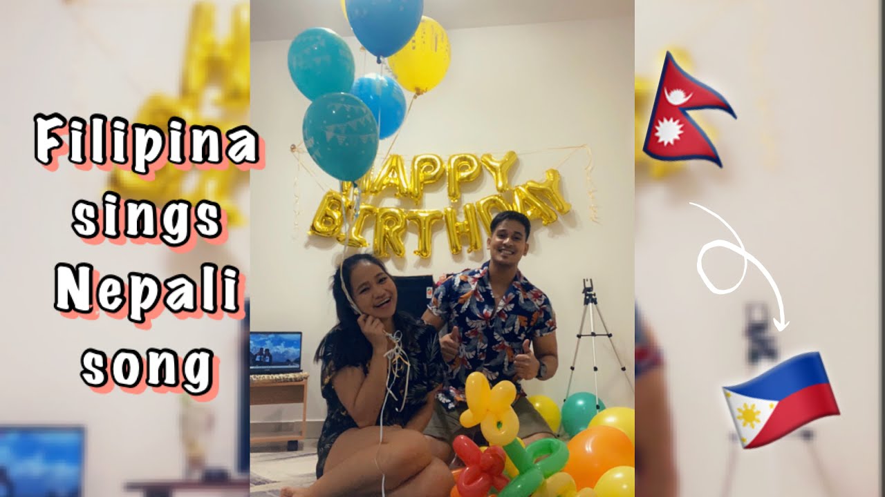 FILIPINA SINGS NEPALI SONG | MAYA PIRATI | Pushoo Vlog