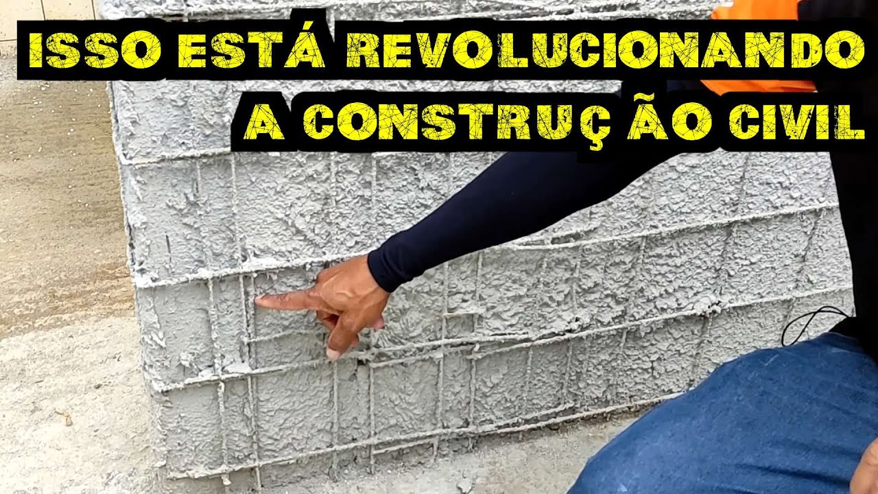ISSO ESTÁ REVOLUCIONANDO A CONSTRUÇÃO CIVIL...