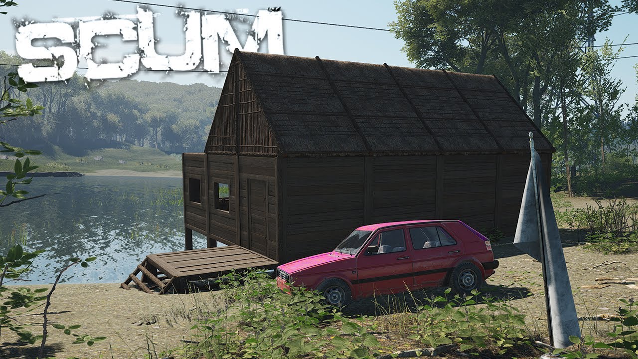 Furniture, Storage, and Comfort—Upgrading My Lake Base | SCUM