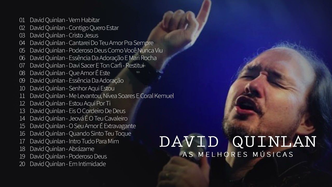 David Quinlan CD COMPLETO - S&Oacute; AS ANTIGAS AS MELHORES M&Uacute;SICAS GOSPEL 2022