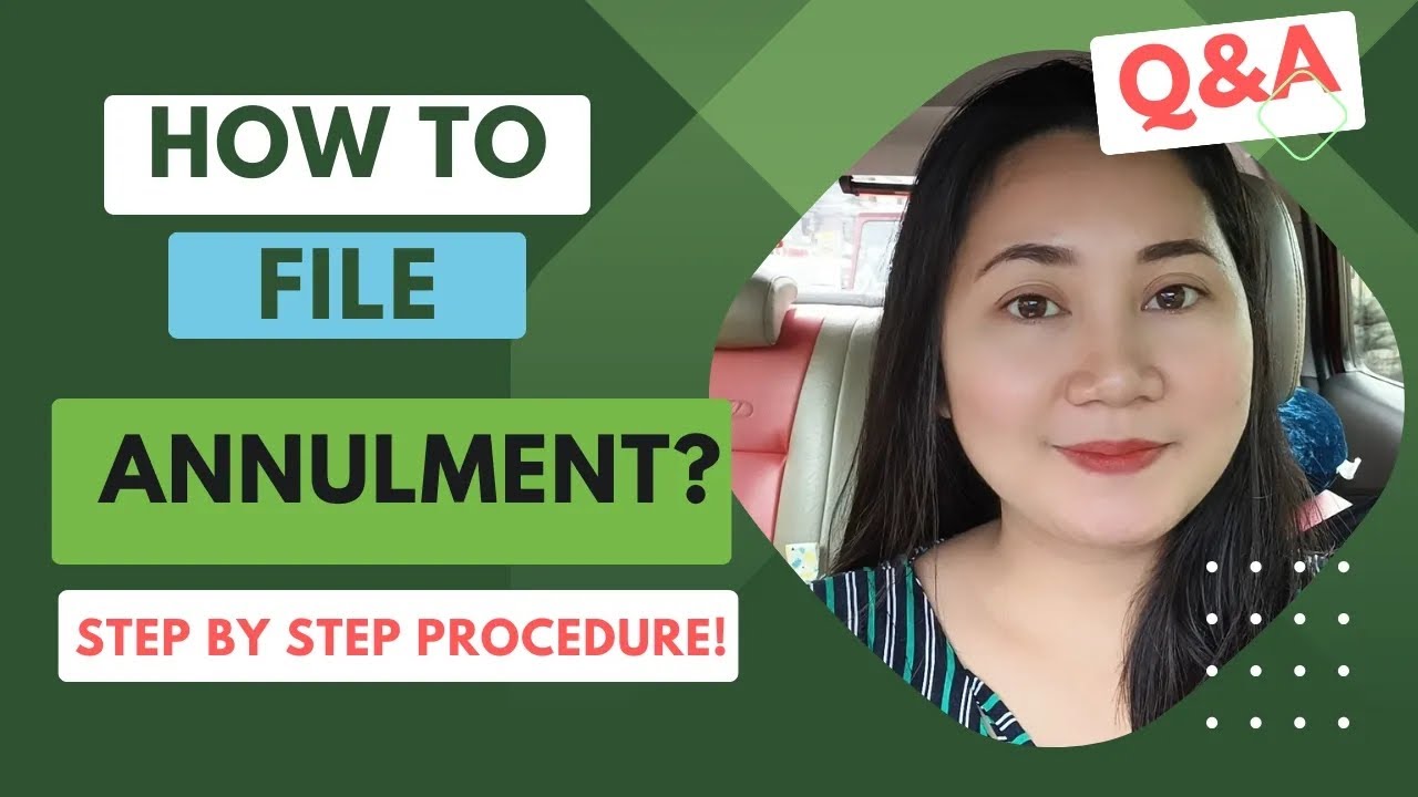 How to File an ANNULMENT? Step By Step Procedure||Q&A Part 1#annulment @renaflorasiolipasan