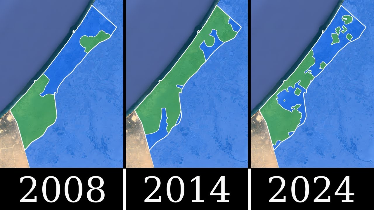 جميع حروب غزة 2008-2024 : (كل يوم)