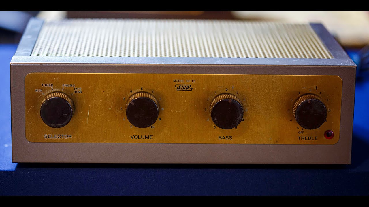 Eico HF-12 Mono Integrated Tube Amplifiers: Vintage Audio Review Episode #165