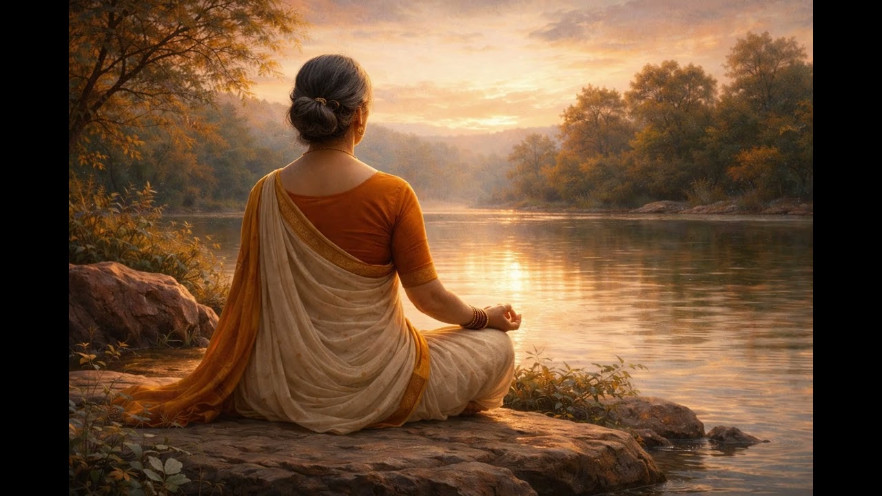 Slow Meditation for Calm Mind 🌿 Deep Relaxation by the Lake | 1 Hour Mindfulness | Quiet Hours