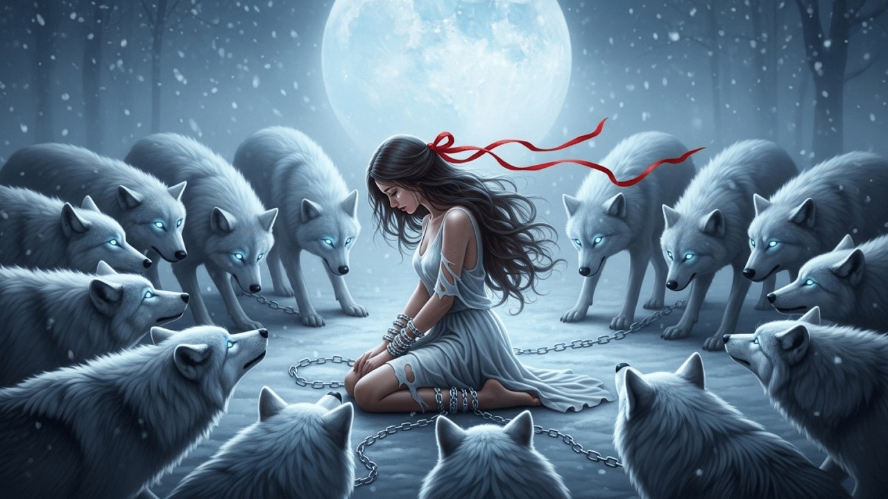 REJECTED OMEGA KNELT FOR EXECUTION AS THE WOLVES CLOSE IN--UNTIL THE ALPHA KING APPEARED IN SILENCE
