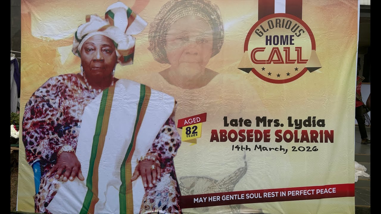 FINAL BURIAL CEREMONY OF LATE MRS. LYDIA ABOSEDE SOLARIN