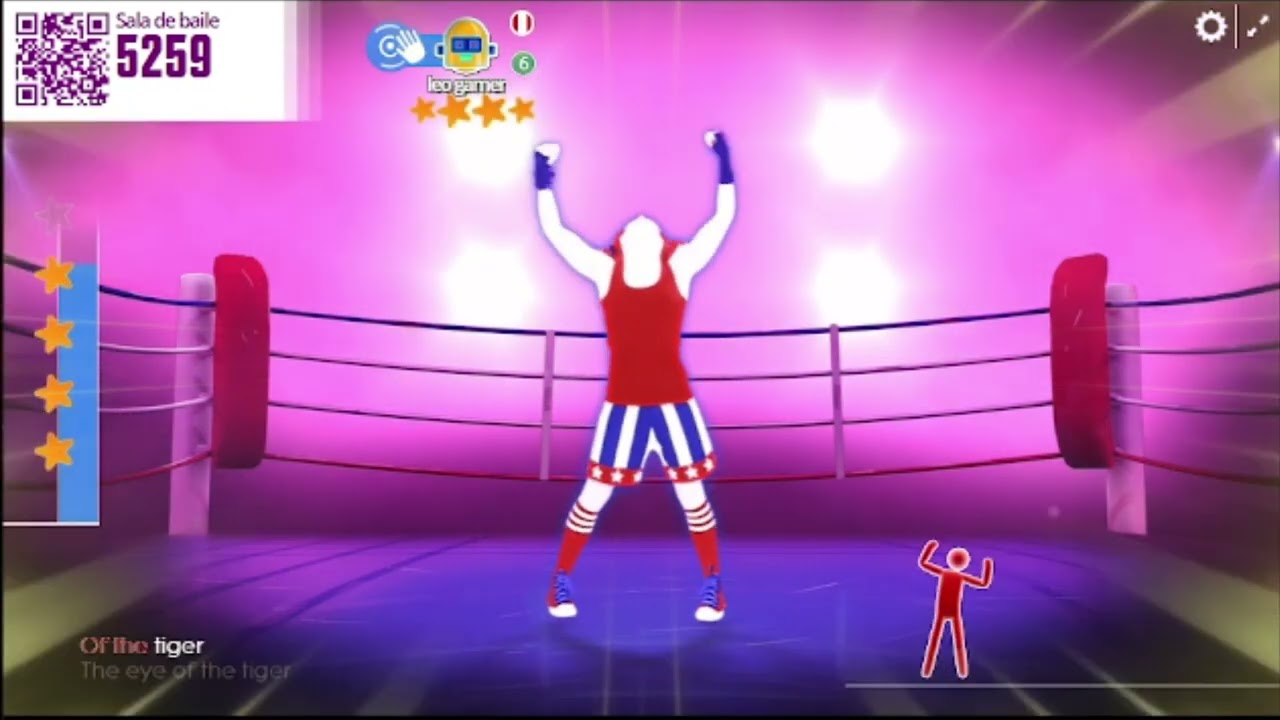 JUST DANCE NOW EPISODIO 4 EYE OF THE TIGER
