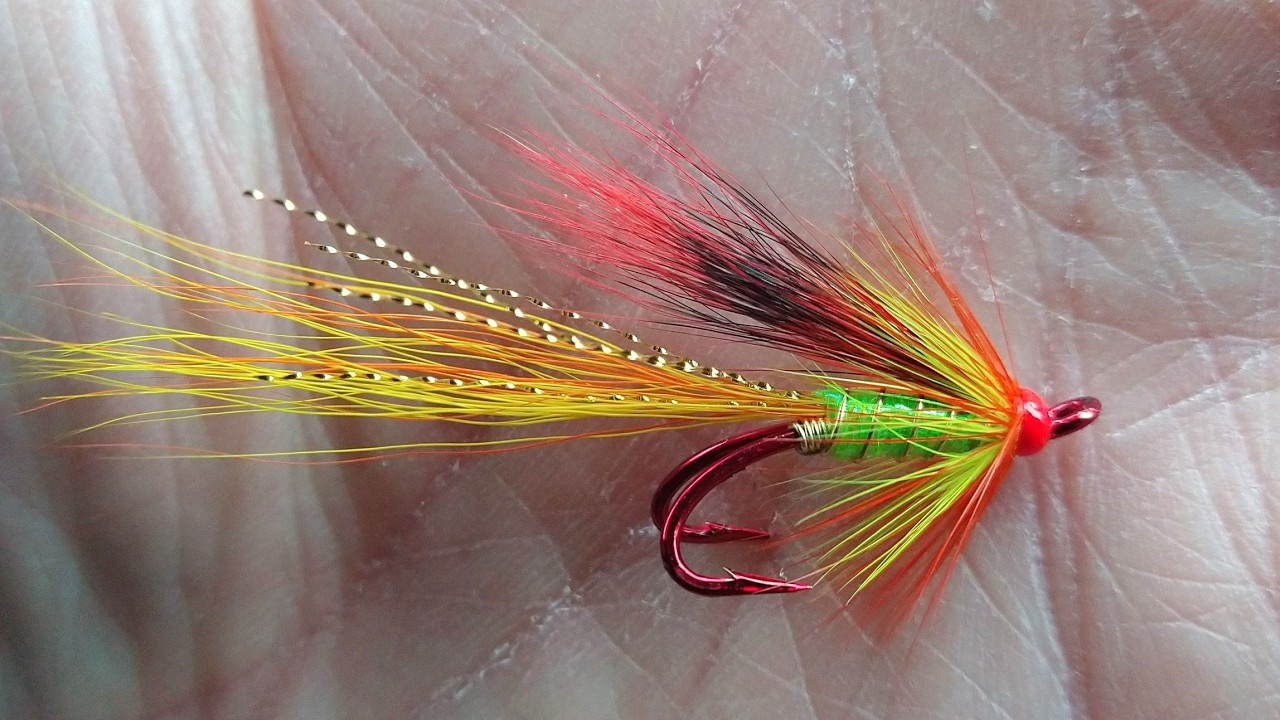 Tying A Christmas Cascade Salmon Fly