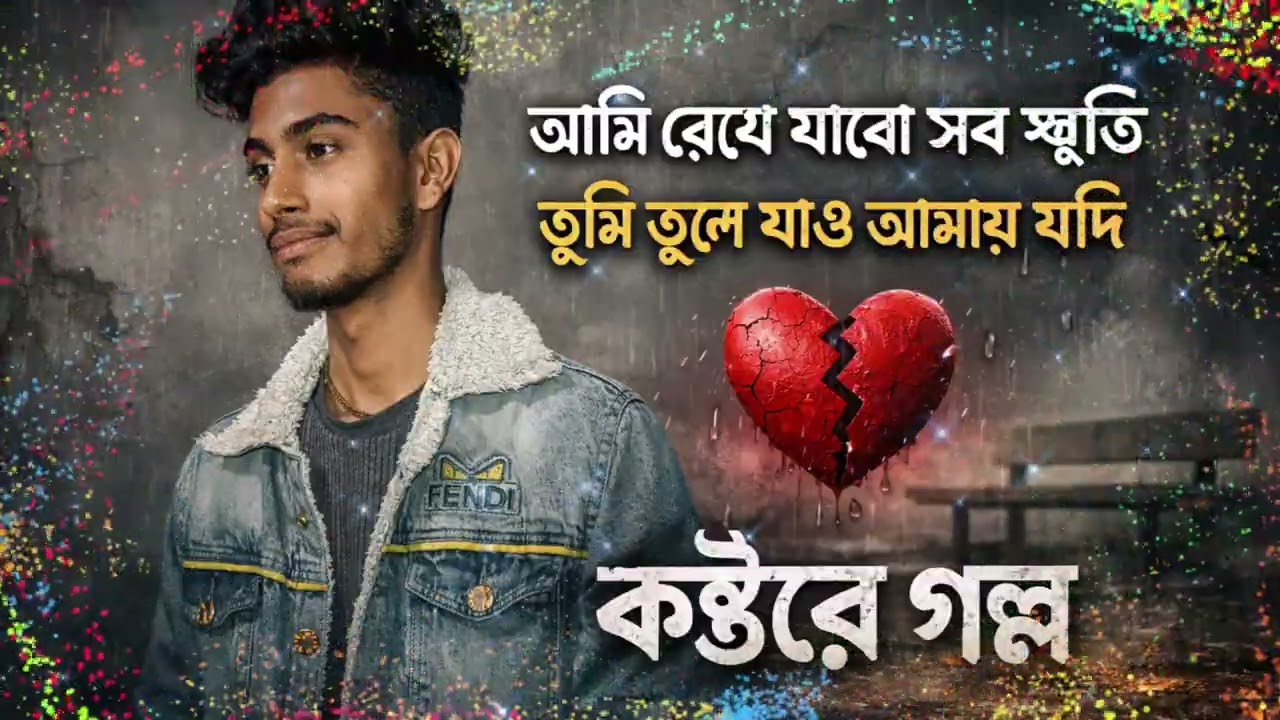 আমি রেখে যাবো সব স্মৃতি তুমি ভুলে যাও আমায় যদি || #bangalisong #sad #sahebdas #brokenheart #like 