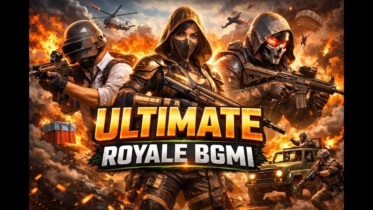 BGMI live gameplay with Xyro and phoenix