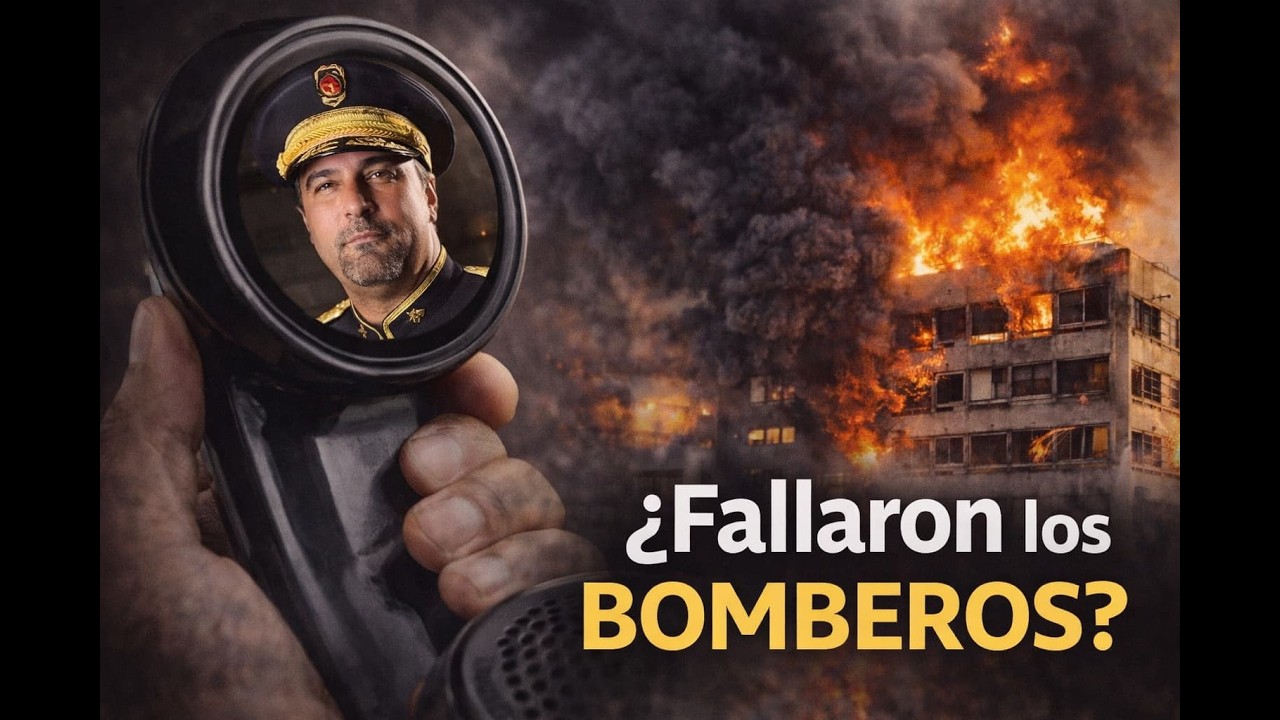 Entrevista al jefe de Bomberos: ¿Inspeccionan? ¿Cogen plata? ¿De quién es la culpa?