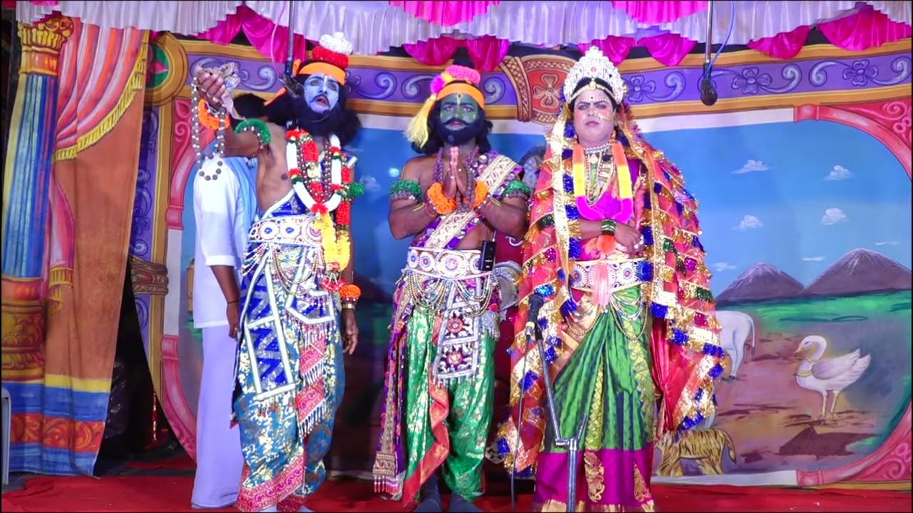 శ్రీ రామస్వాముల వారి వీధి నాటకంలో # రాములయ్య నర్సమాంబ వాదం 2 $ గ్రా అప్పిరెడ్డిపల్లి మం.మద్దూర్ NRPT