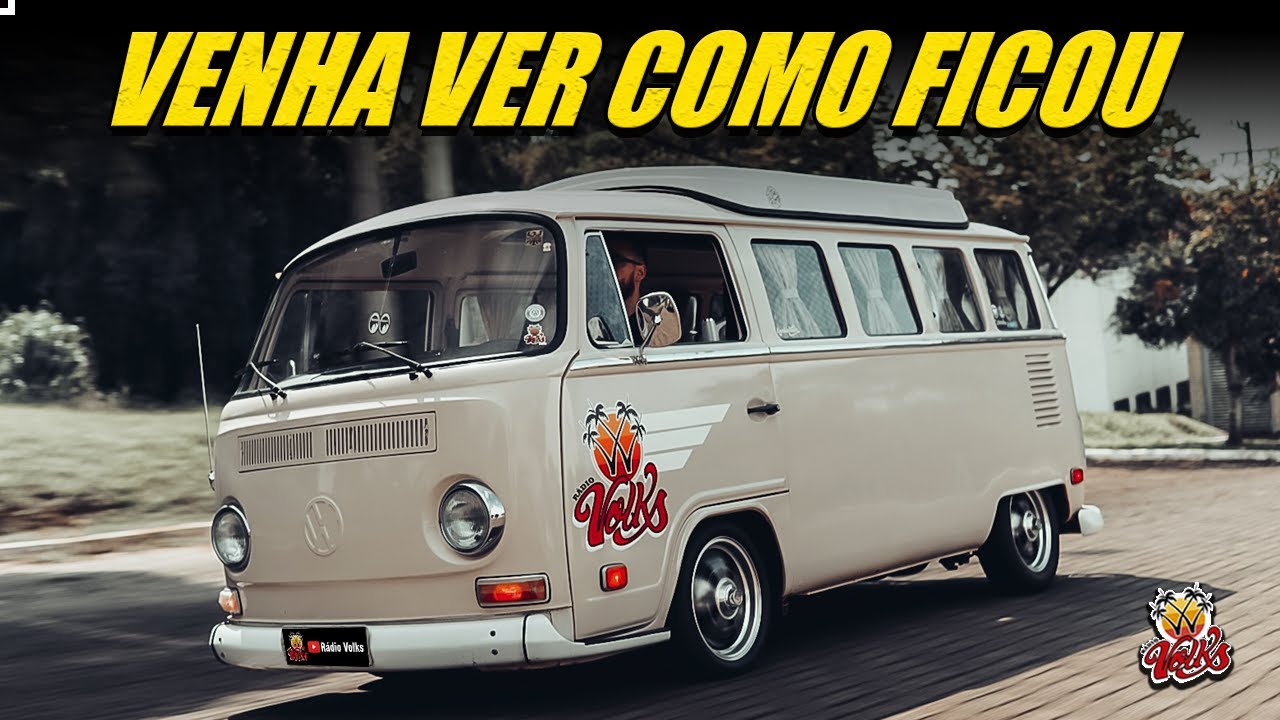 Finalizamos o projeto da nossa vw kombi camper, teto e movéis !!
