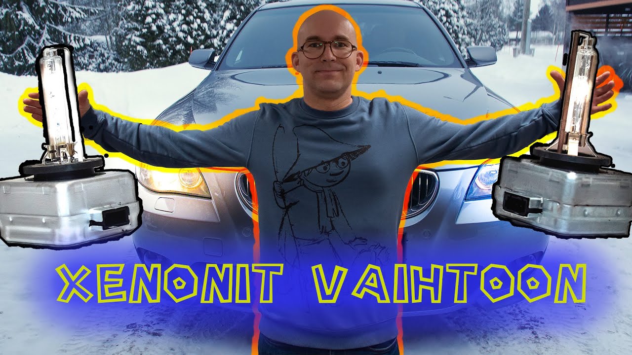 Xenon polttimon vaihto BMW E60 ja E61