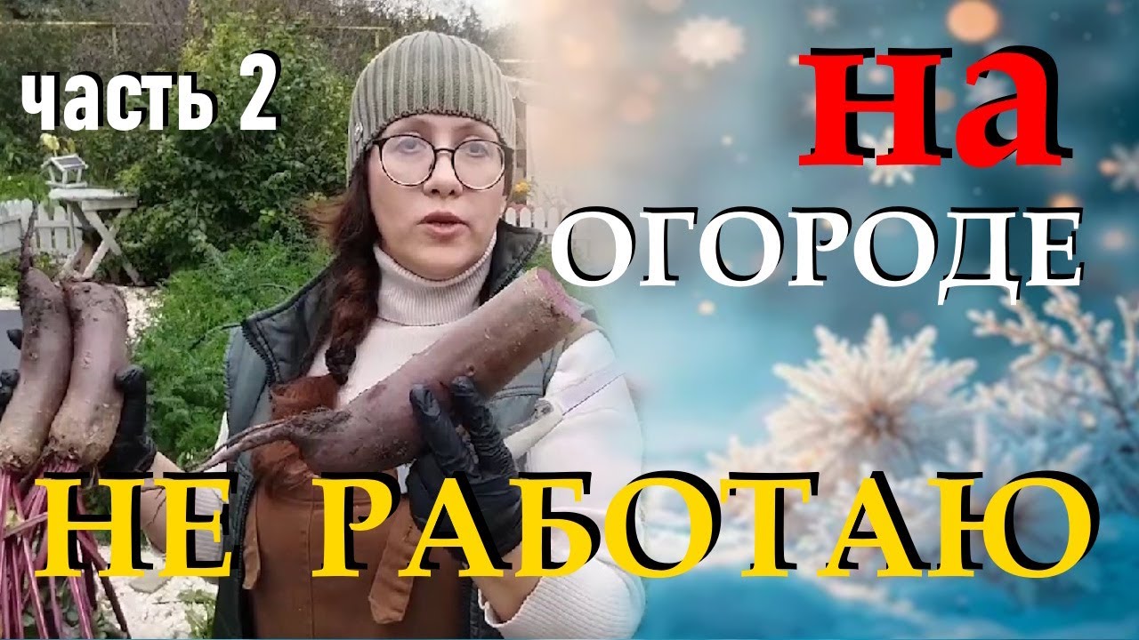 Как сделать землю плодородной и создать малоуходный огород часть 2