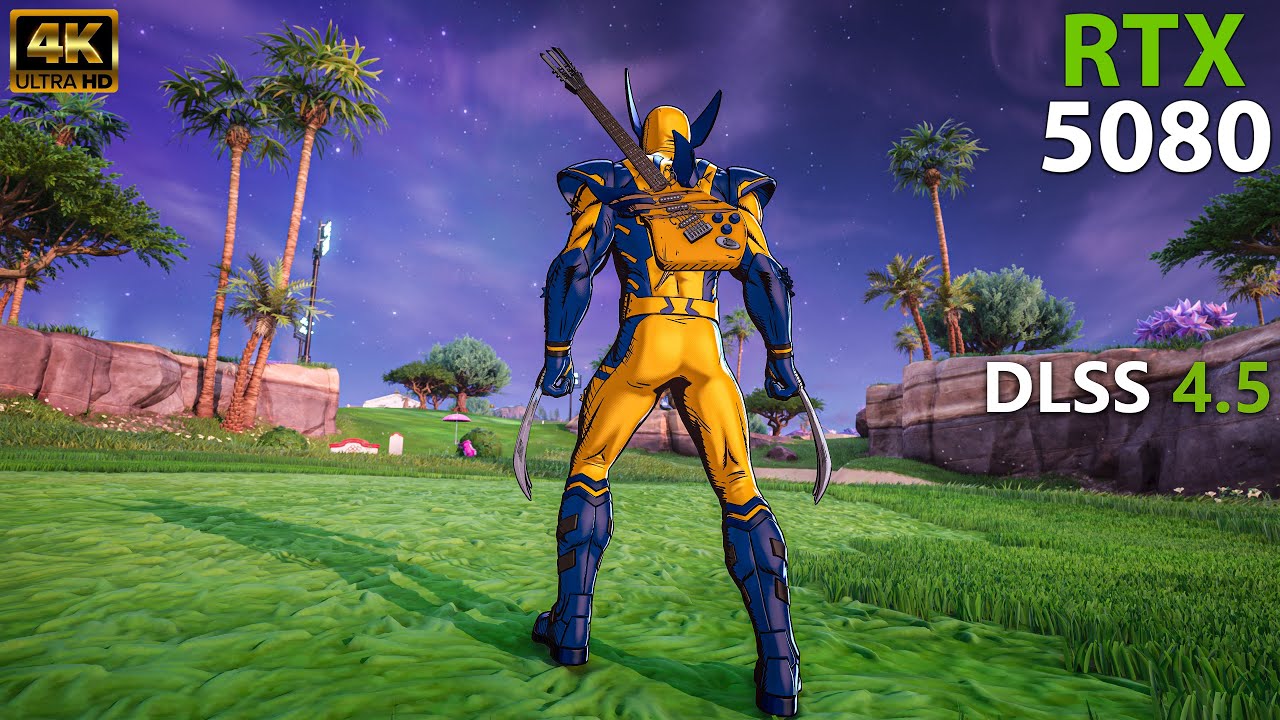 RTX 5080 - Fortnite (4K HDR 60FPS) DLSS 4.5 - Ryzen  7 9800X3D | Epic Graphics Settings Gameplay