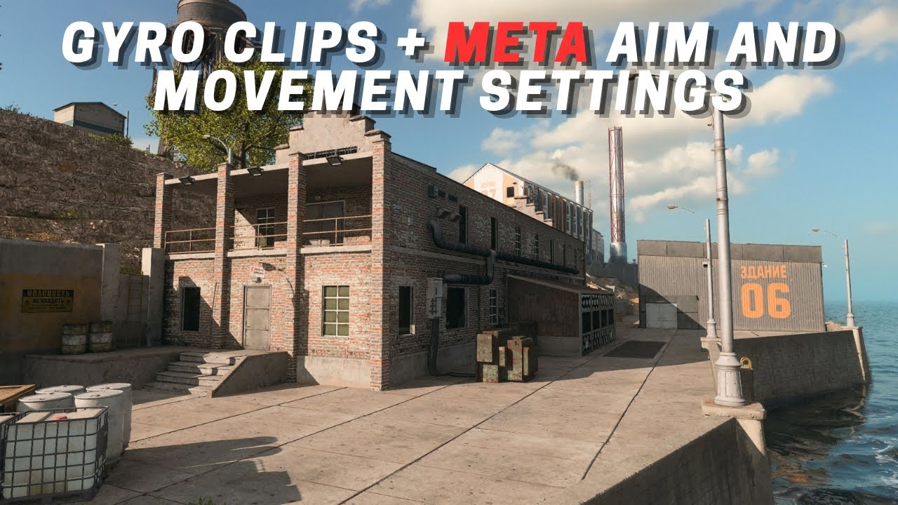 gyro settings for aim and movement in BO7 Warzone
