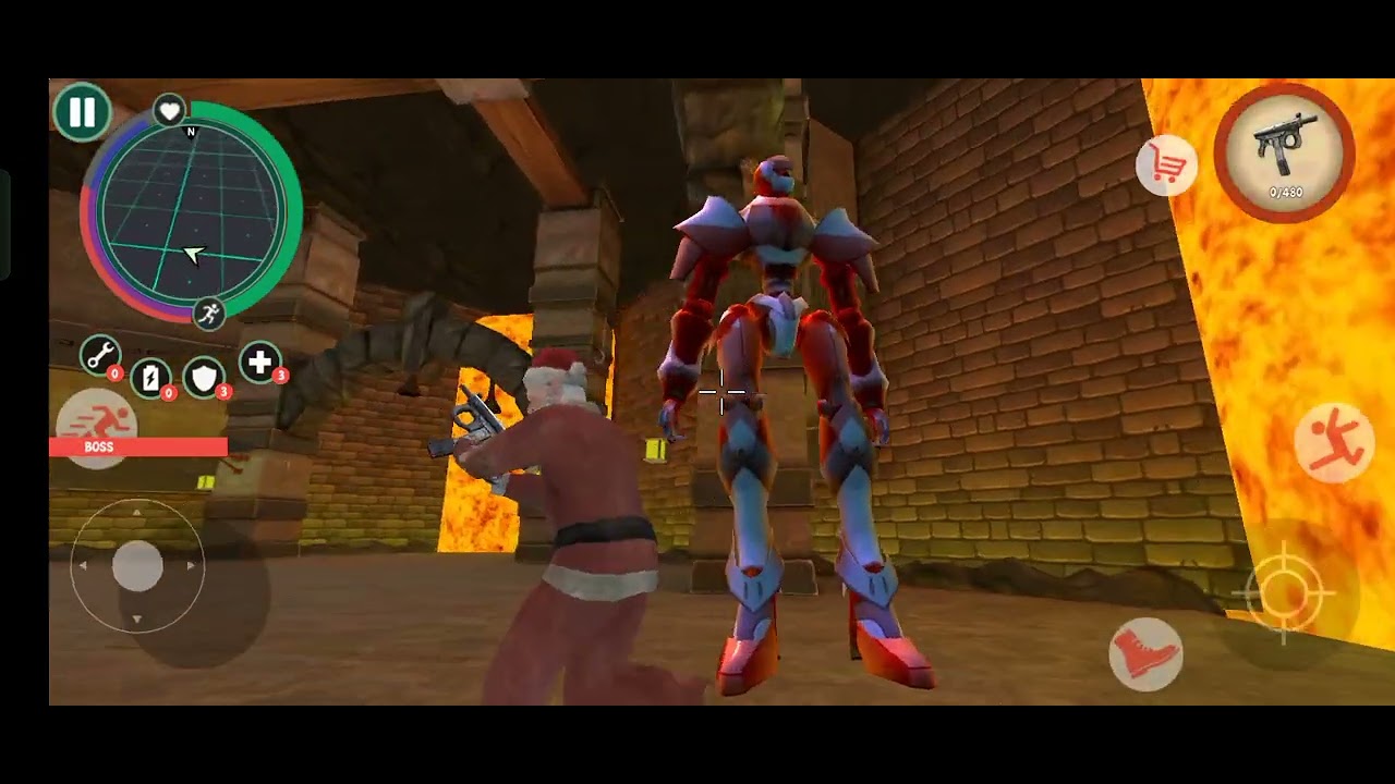 Crime santa FINAL MISSION Big boss battle ending