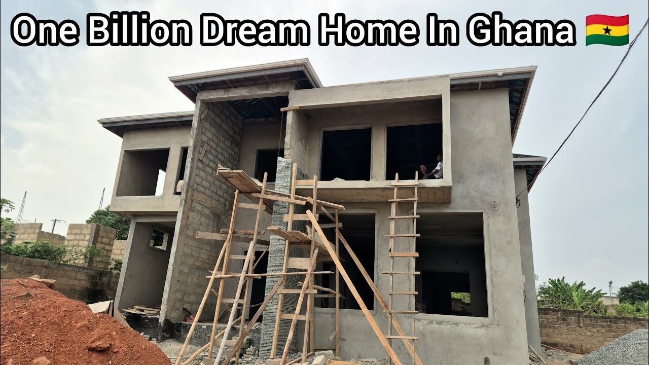 A Billionaire Designing His Dream Home with Natural Stone || Luxury House in Accra Ghana 2026