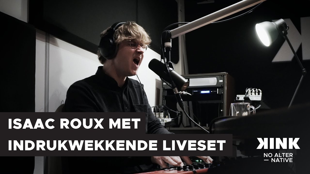 Isaac Roux neemt solo KINK over met indrukwekkende liveset
