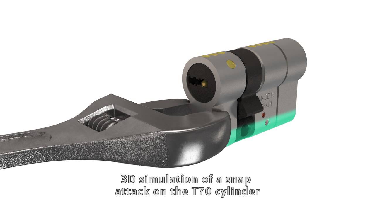 T70  security cylinder - English - Antisnap