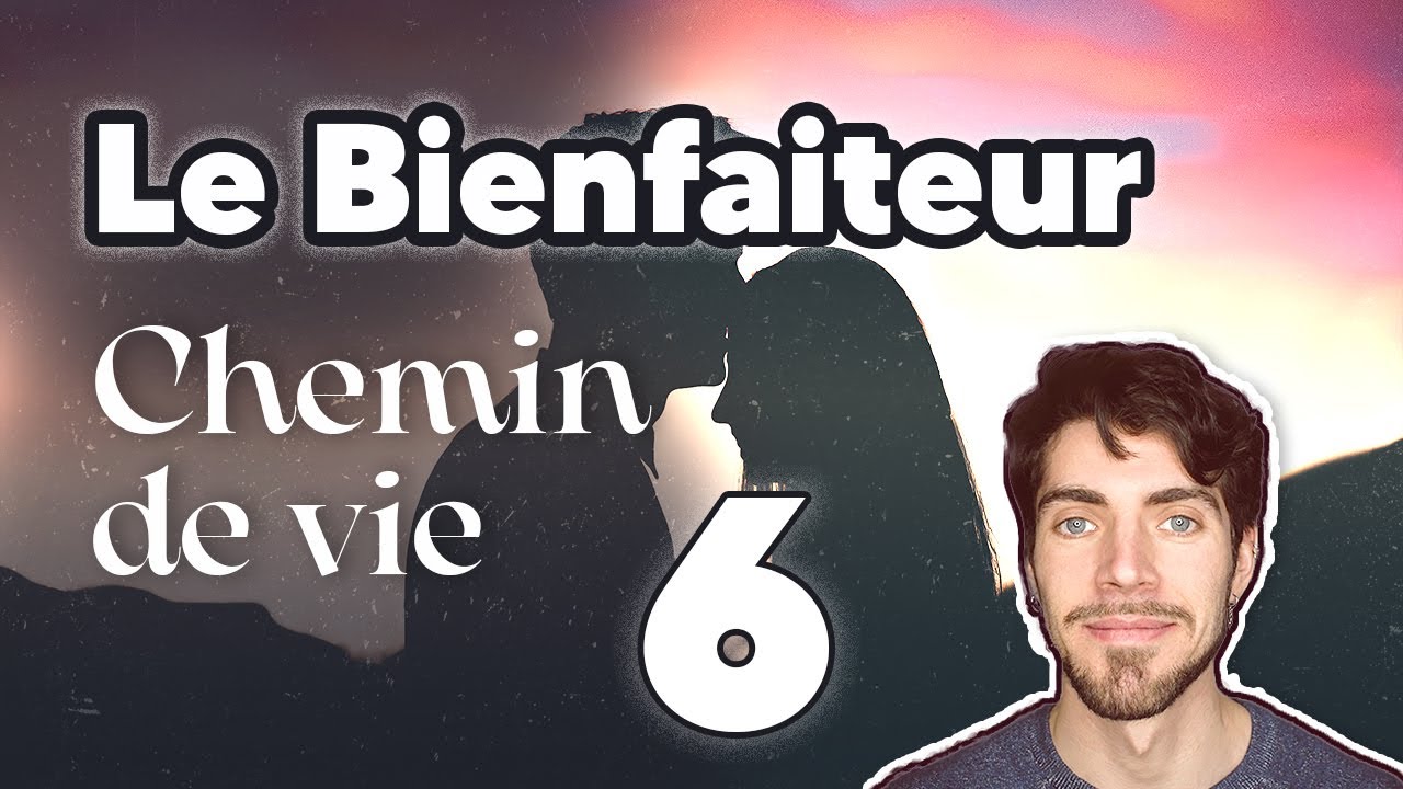 ⚫ CHEMIN DE VIE 6 : Le BIENFAITEUR 💓 | #NUMEROLOGIE ⚪️