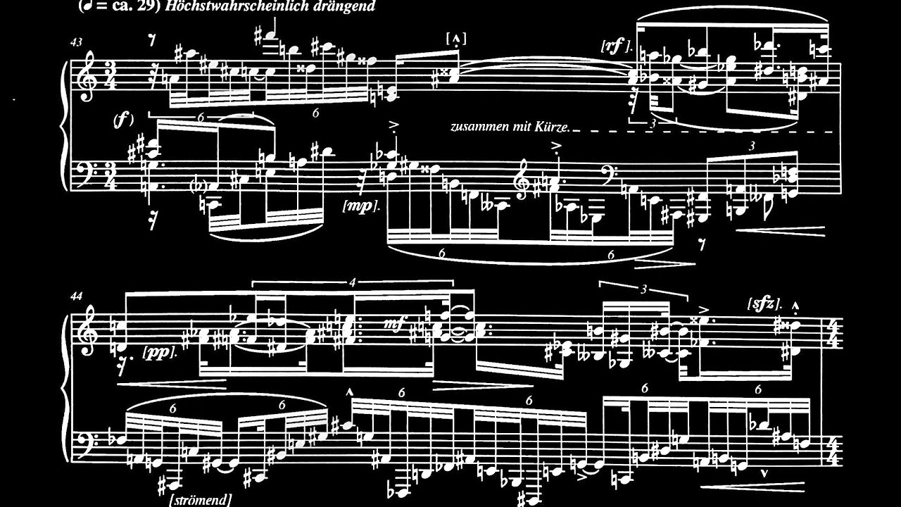 Cyrus Kosel - Piano Sonata no. 4 