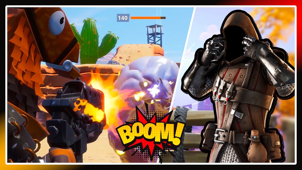 Using SWAMP KNIGHT & LLAMURAI for BLACKOUT BOOMS - Fortnite Save the World