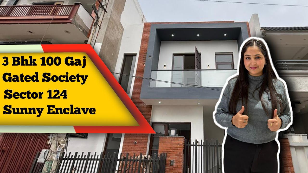 खरीदें अपने सपनों का घर|| 100 Gaj 3 BHK Duplex House Design || #trendingshorts #home  #mohali 