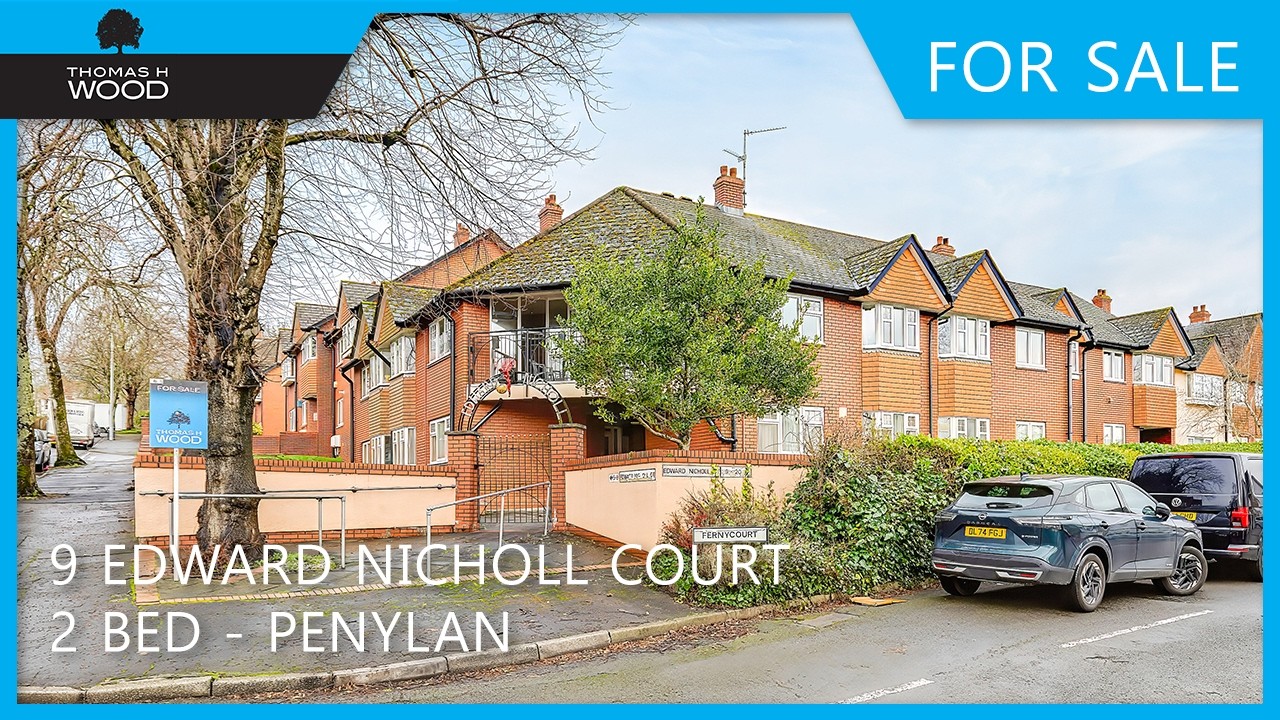 Walk-through property video tour of Flat 9 Edward Nicholl Court - Penylan