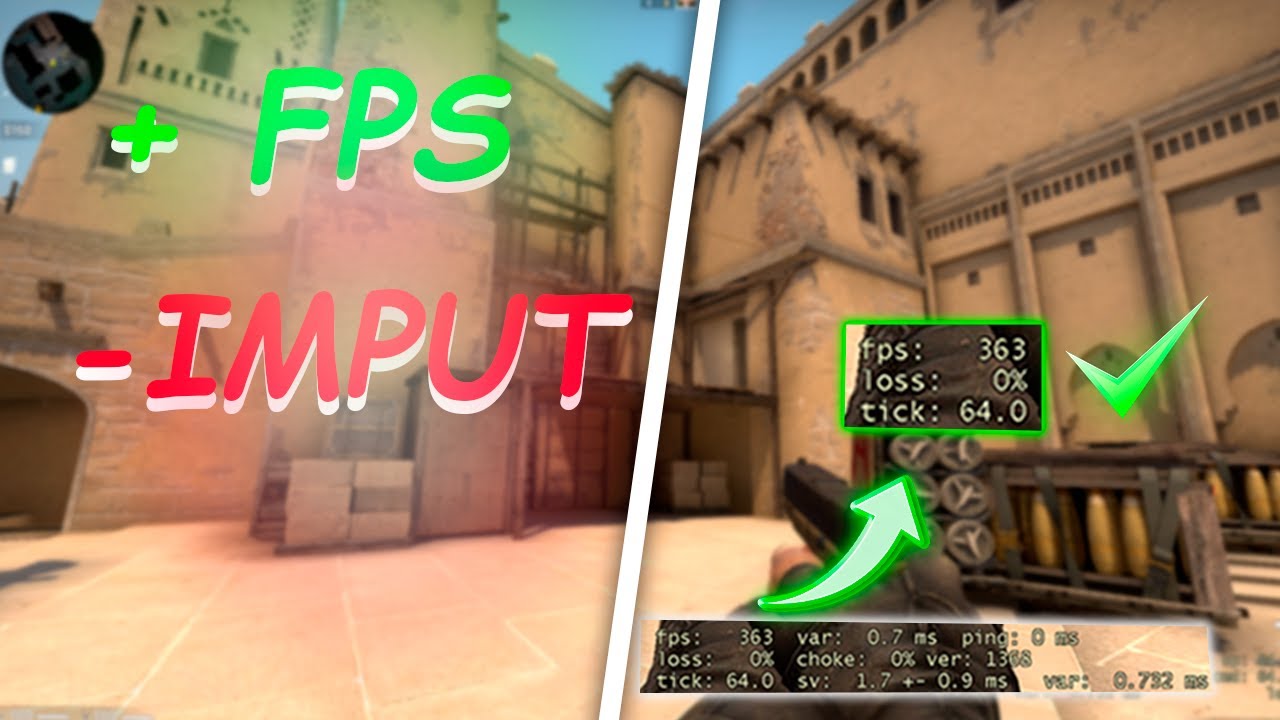 AUMENTANDO FPS NO CS-GO DEPOIS DA NOVA ATUALIZA&Ccedil;&Atilde;O!!! (GANHEI 100 FPS) SEM NENHUM PROGRAMA EXTERNO!!